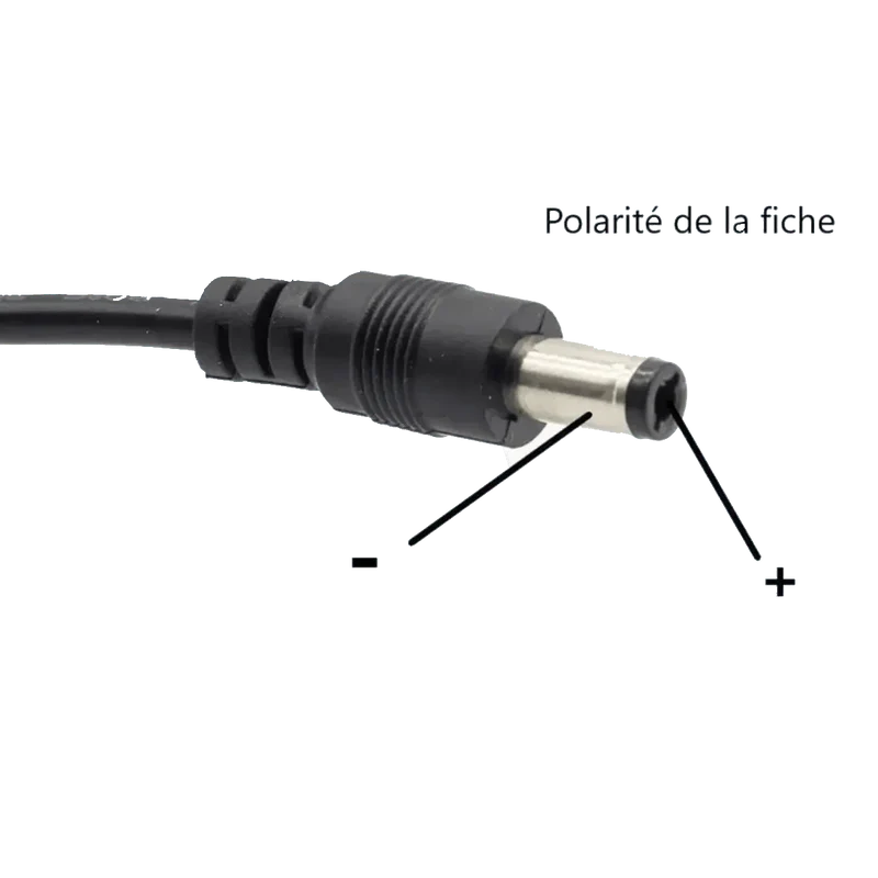 Alimentation 5 V 2 A 10 W avec jack 5.5 x 2.5 mm