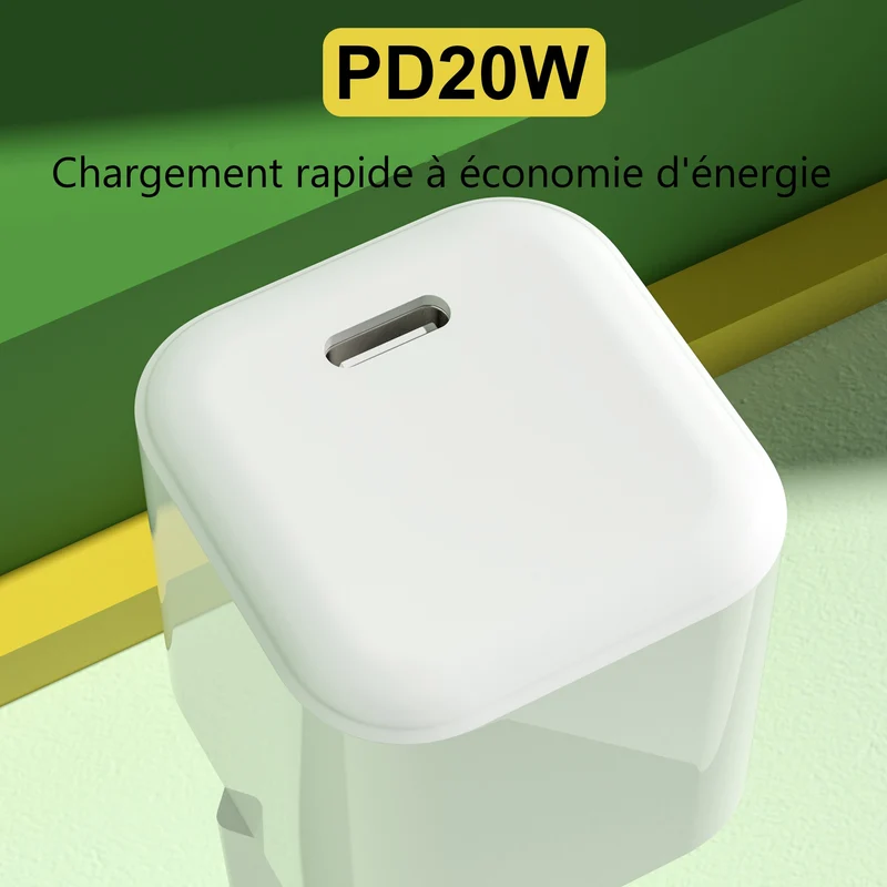 Chargeur Secteur Rapide 20W Type-C