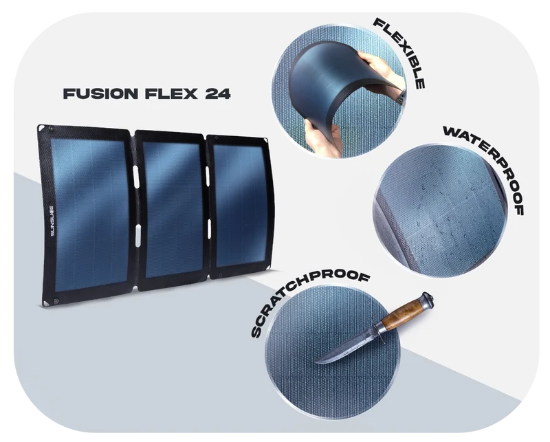 Fusion FLEX 24 Watts - Portable Solar Panel