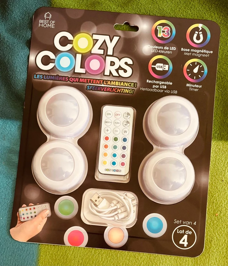 LES LUMIÈRES RECHARGEABLE