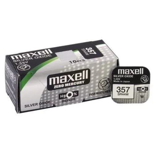 Piles Bouton Montre Oxyde d’Argent 1.55V SR315 à SR399 – Maxell / Varta