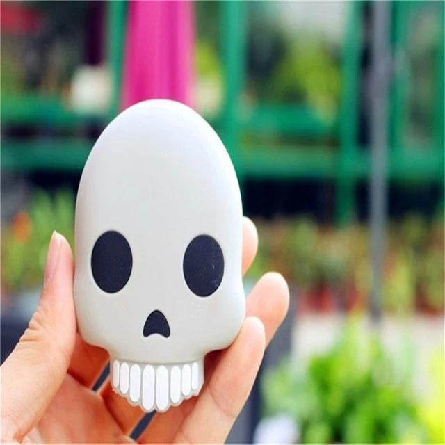 Portable Battery Charger 8000 mah Funny Cute Emoji Unicorn Power Bank 18650 Charge Cartoon Powerbank