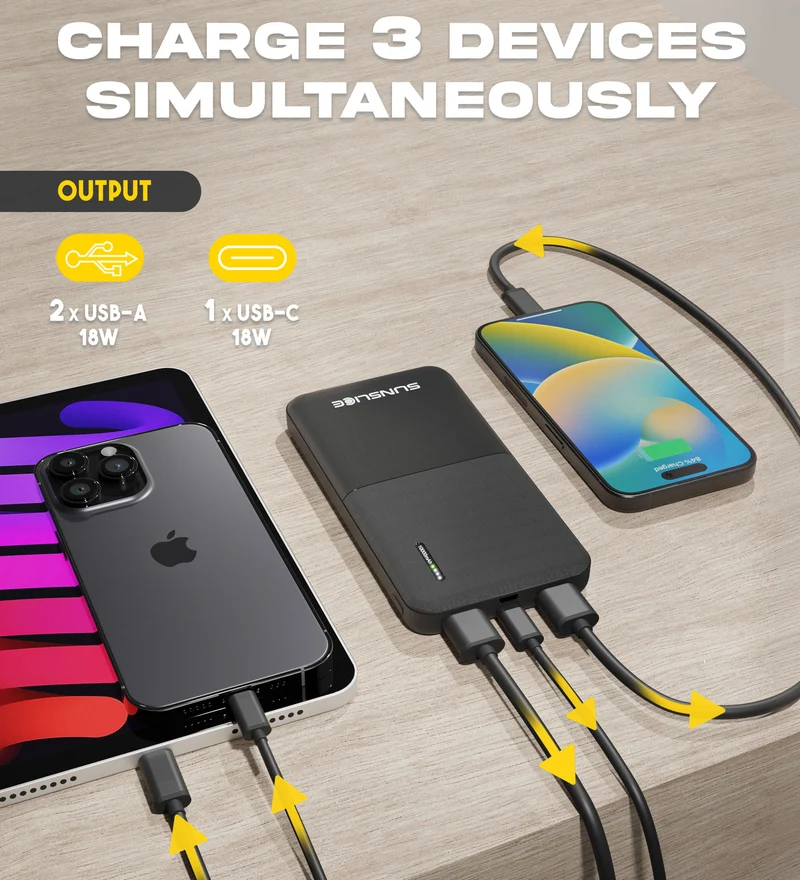 Gravity 10'000 mAh - Fast Portable Power Bank