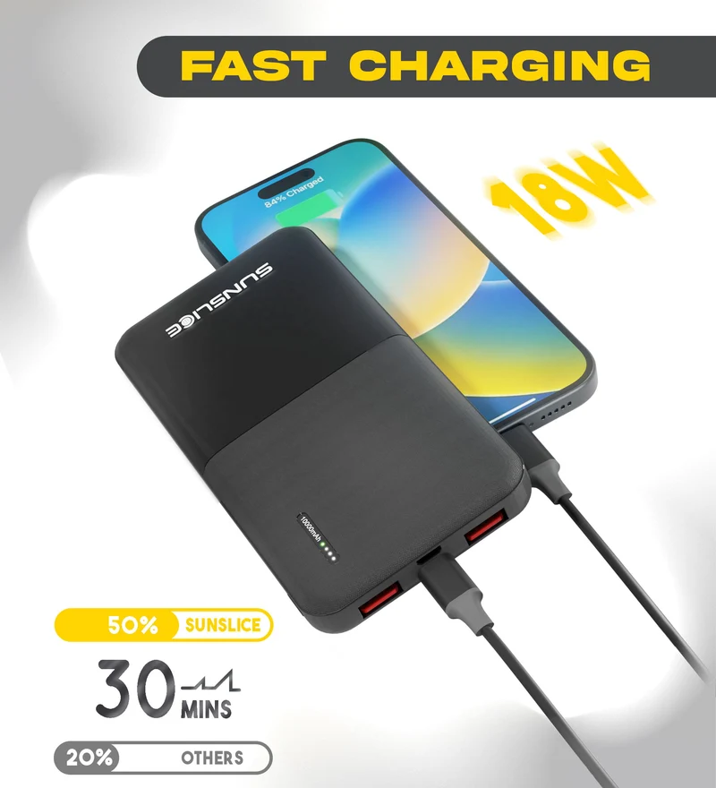 Gravity 10'000 mAh - Fast Portable Power Bank