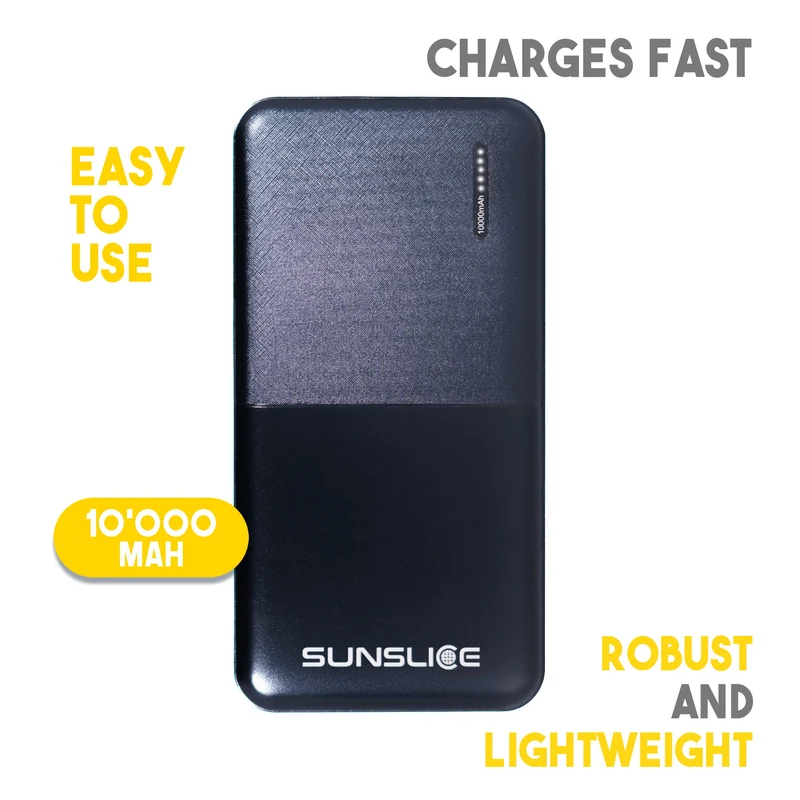 Gravity 10'000 mAh - Fast Portable Power Bank