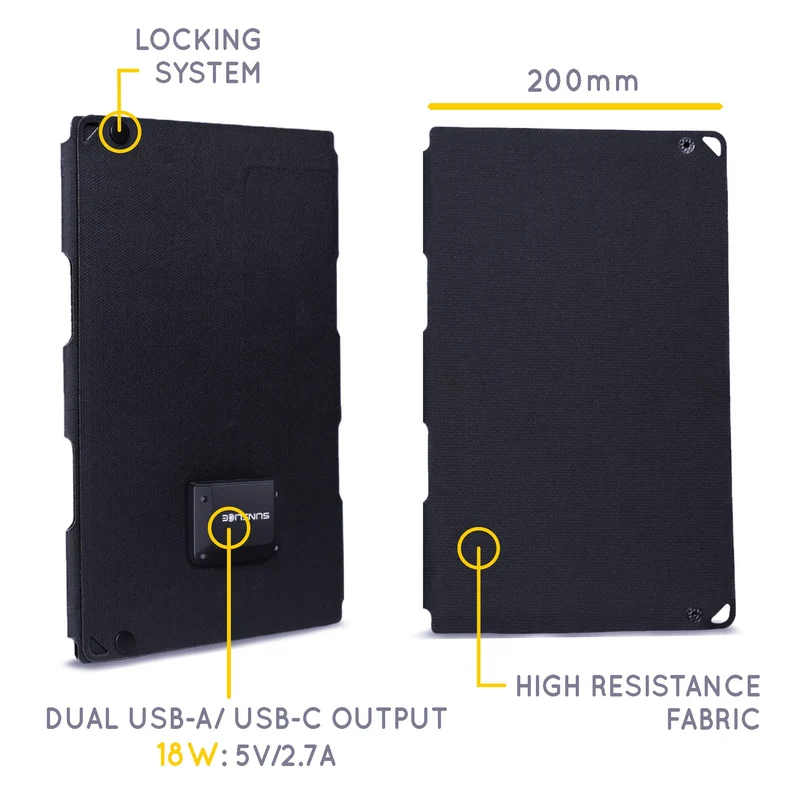 Fusion FLEX 18 Watts - Portable Solar Panel
