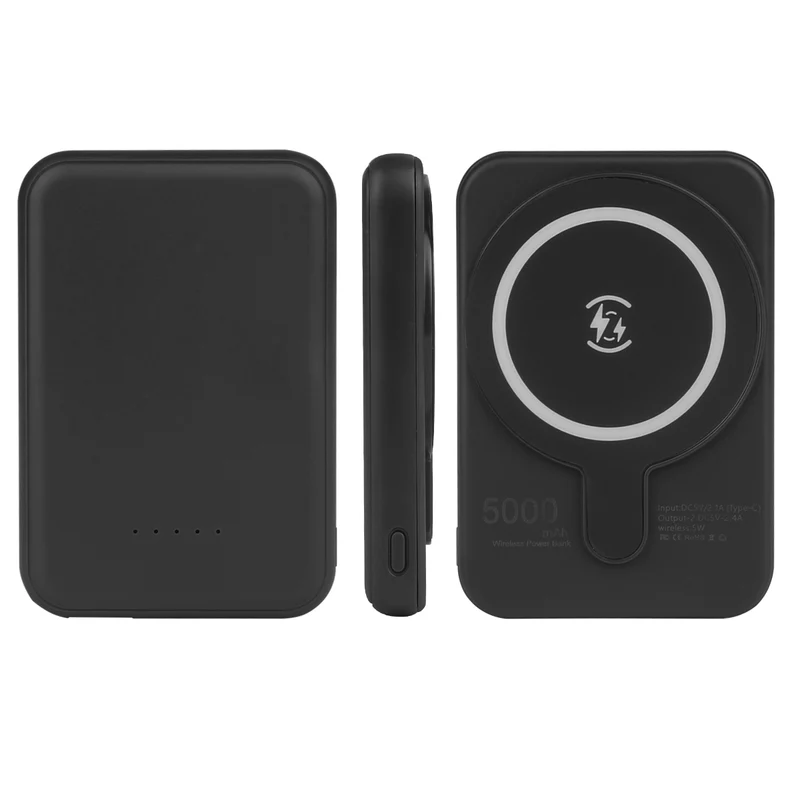 BATTERIE EXTERNE 5000 mAh MAGSAFE - Noir