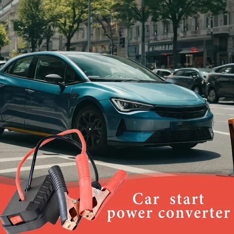 Démarreur de Secours 12 V pour Batterie d'Outil Pinces et Convertisseur