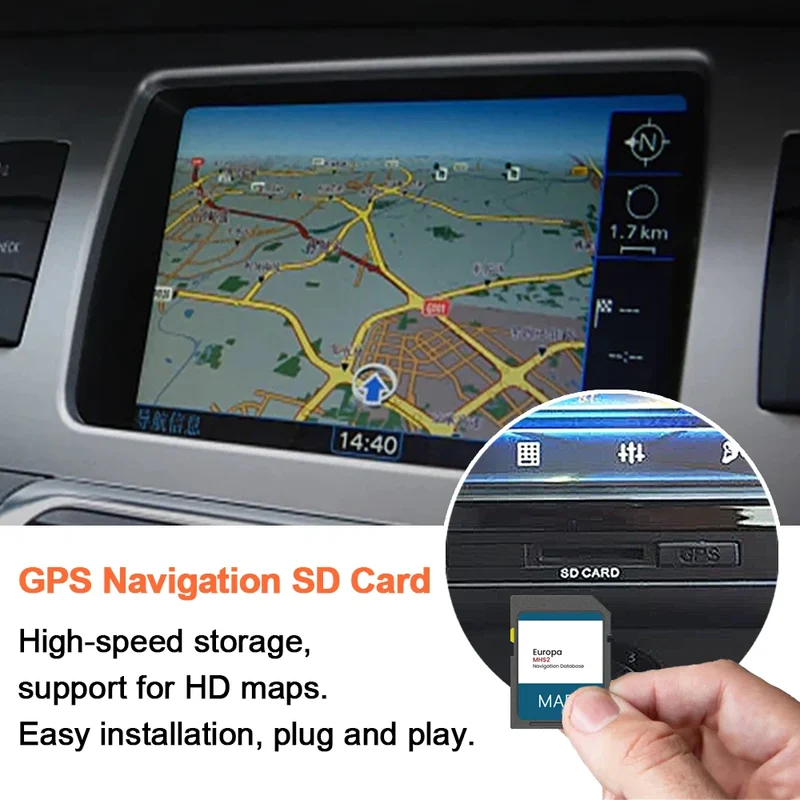 Carte SD Navigation GPS Audi A3 A4 A5 Q5 2015-2020