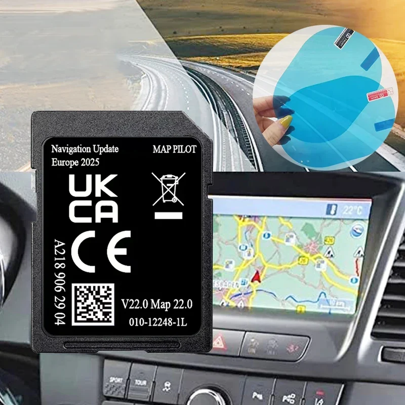 Carte SD Garmin Map Pilot Mercedes Classe A W176 Europe 2026