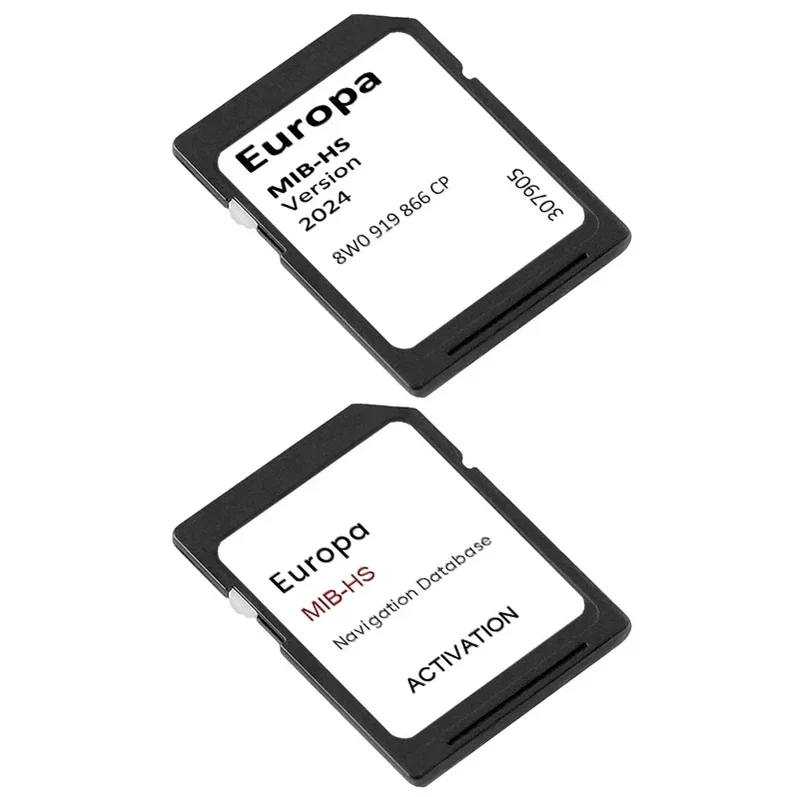 Carte SD Navigation GPS Audi MIB-HS Europe 2024
