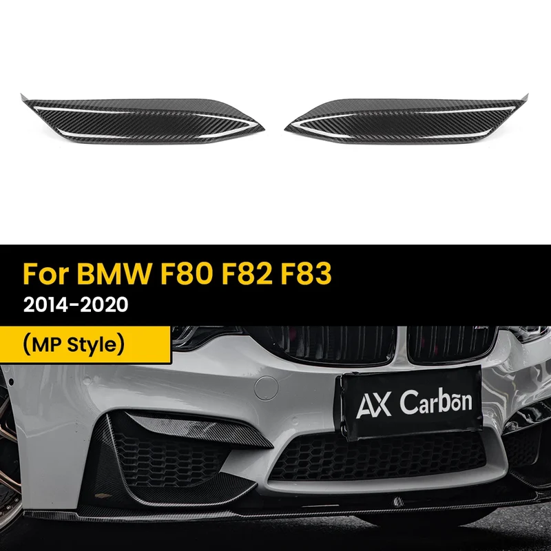Séparateur Avant Carbone BMW M3 M4 F80 F82 F83 2014-2020