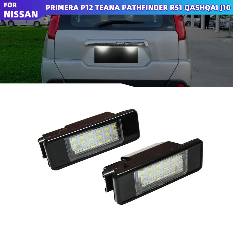 Éclairage de Plaque LED Nissan Qashqai X-Trail Juke