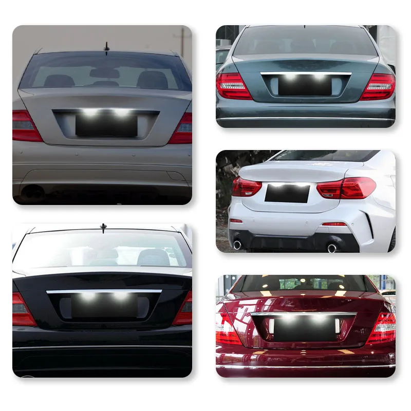 Feux de Plaque LED Mercedes Classe C W204 Classe E W212