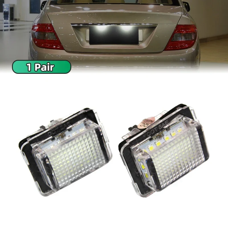 Feux de Plaque LED Mercedes Classe C W204 Classe E W212