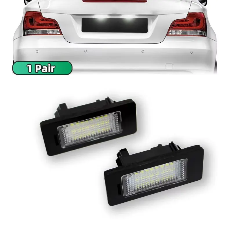 Eclairage de Plaque LED BMW Serie 3 5 X5 X6