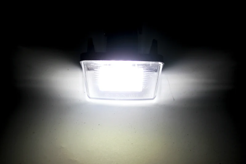 Éclairage de Plaque LED Peugeot 206 207 Citroën C3 C4