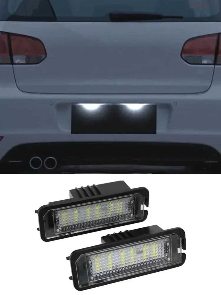 Éclairage de Plaque LED VW Golf Passat Seat Skoda
