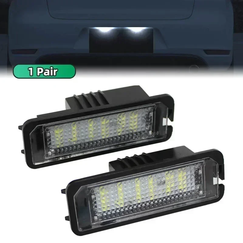 Éclairage de Plaque LED VW Golf Passat Seat Skoda
