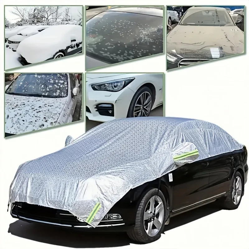 Housse Demi-Carrosserie Voiture Berline Toutes Saisons