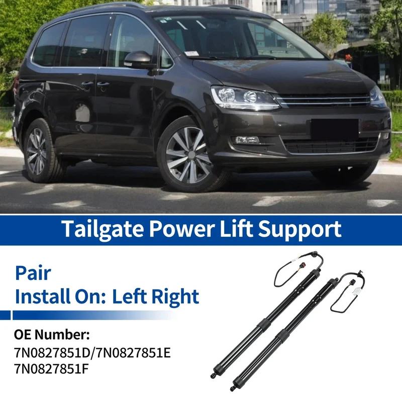 Hayon Moteur Électrique Volkswagen VW Sharan 2010-2018