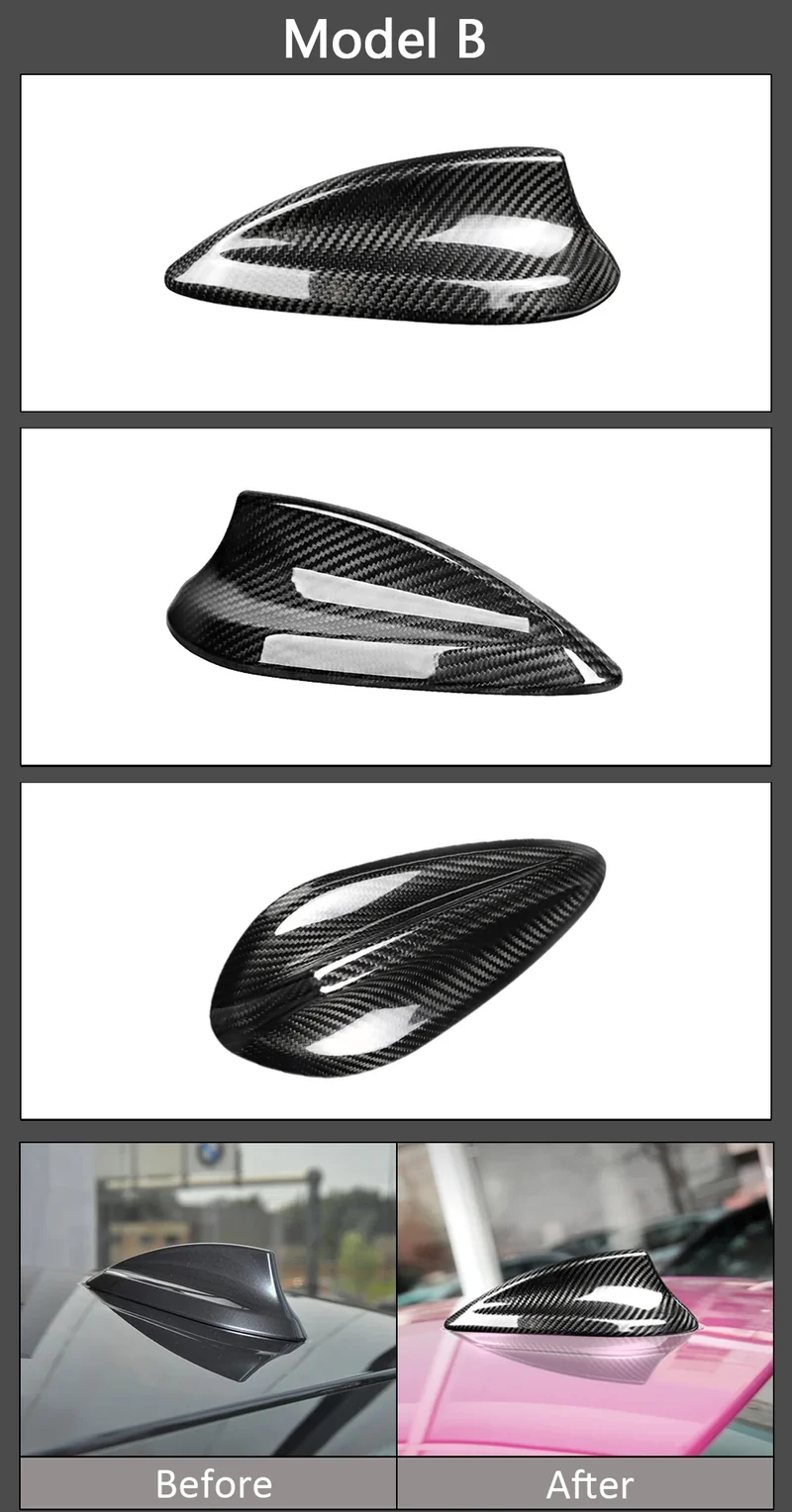 Antenne Shark Fin BMW M2 M3 M4 X1 X3 F22 F30 Carbone