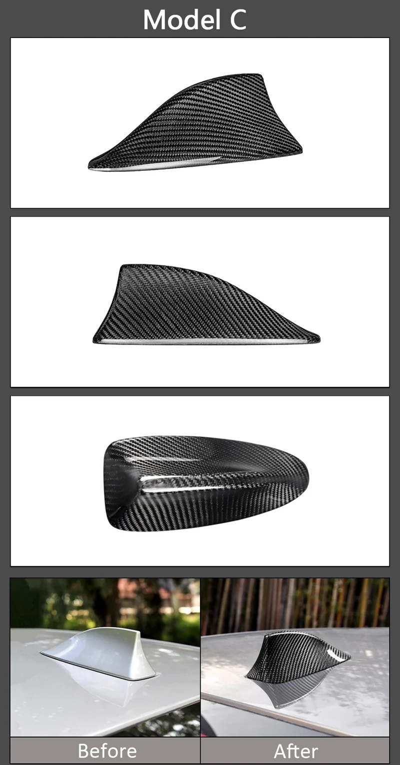 Antenne Shark Fin BMW M2 M3 M4 X1 X3 F22 F30 Carbone