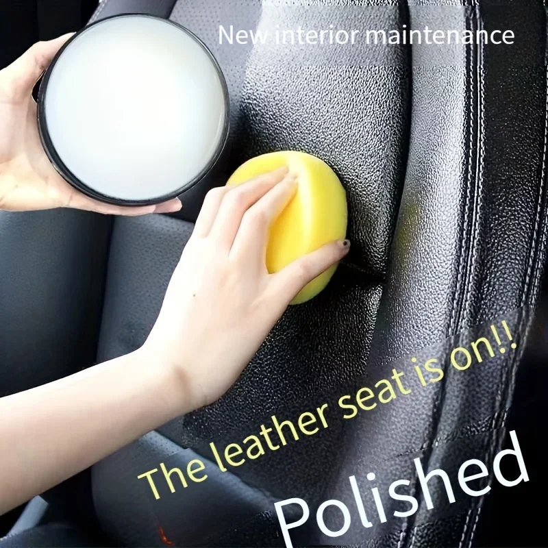Crème Entretien Cuir Voiture 160g Multifonction
