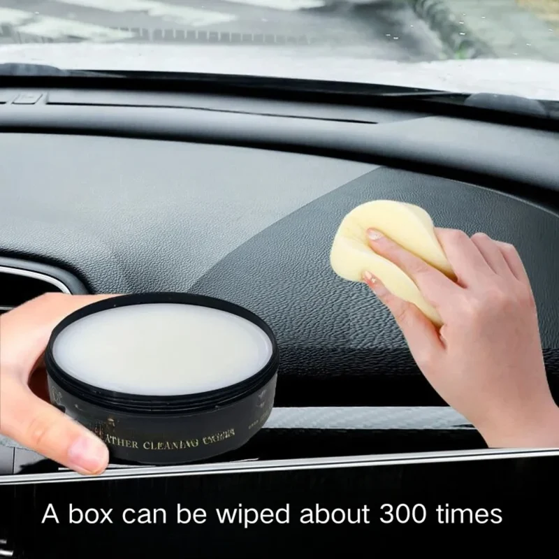 Crème Entretien Cuir Voiture 160g Multifonction
