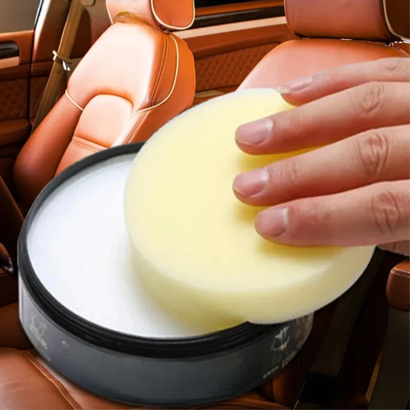 Crème Entretien Cuir Voiture 160g Multifonction