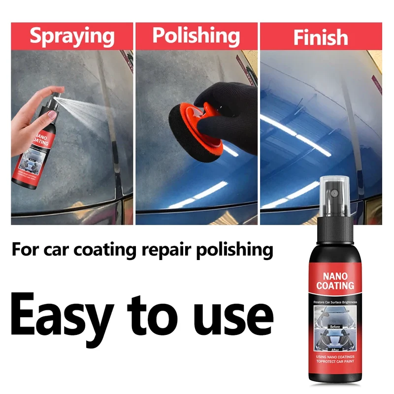Kit Polissage Nano Coating Peinture Voiture Brillance