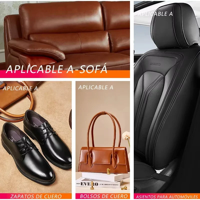 Crème Entretien Cuir Multifonction Voiture Intérieur