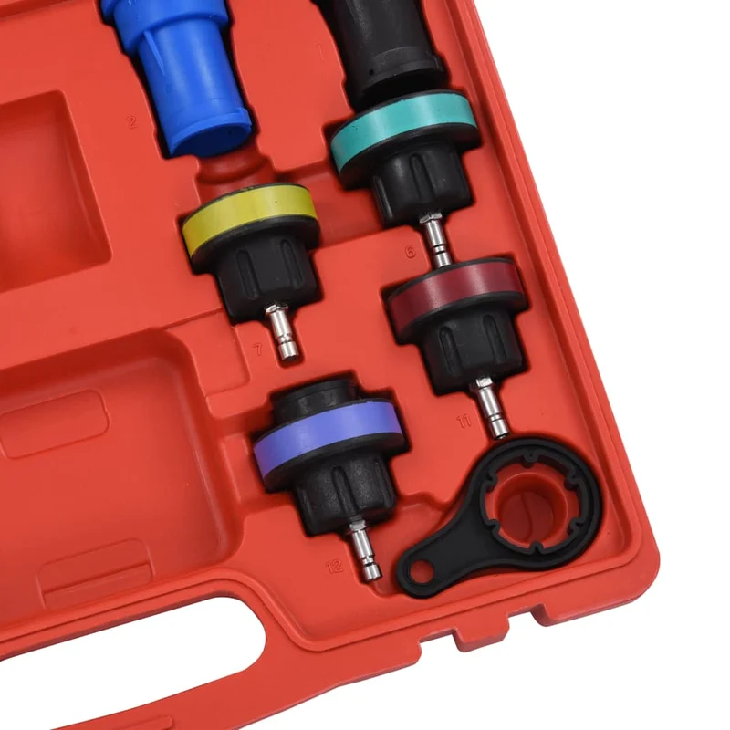 Testeur de pression du circuit de refroidissement 18 pièces