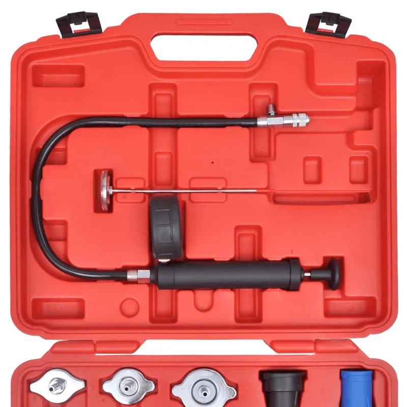 Kit testeur de pression de radiateur 18 pièces 0-35 PSI