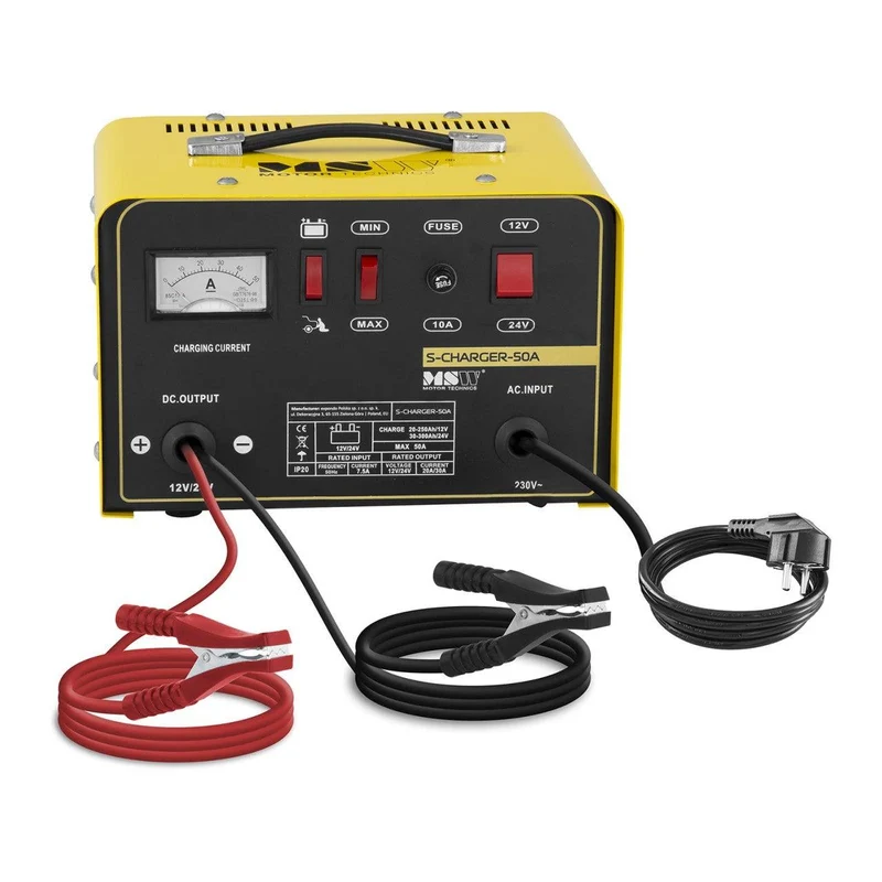 Chargeur Batterie Booster Demarrage 12V 24V