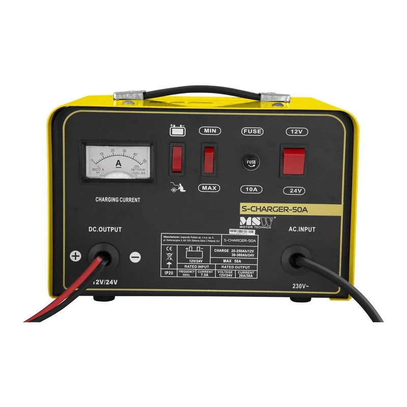 Chargeur Batterie Booster Demarrage 12V 24V