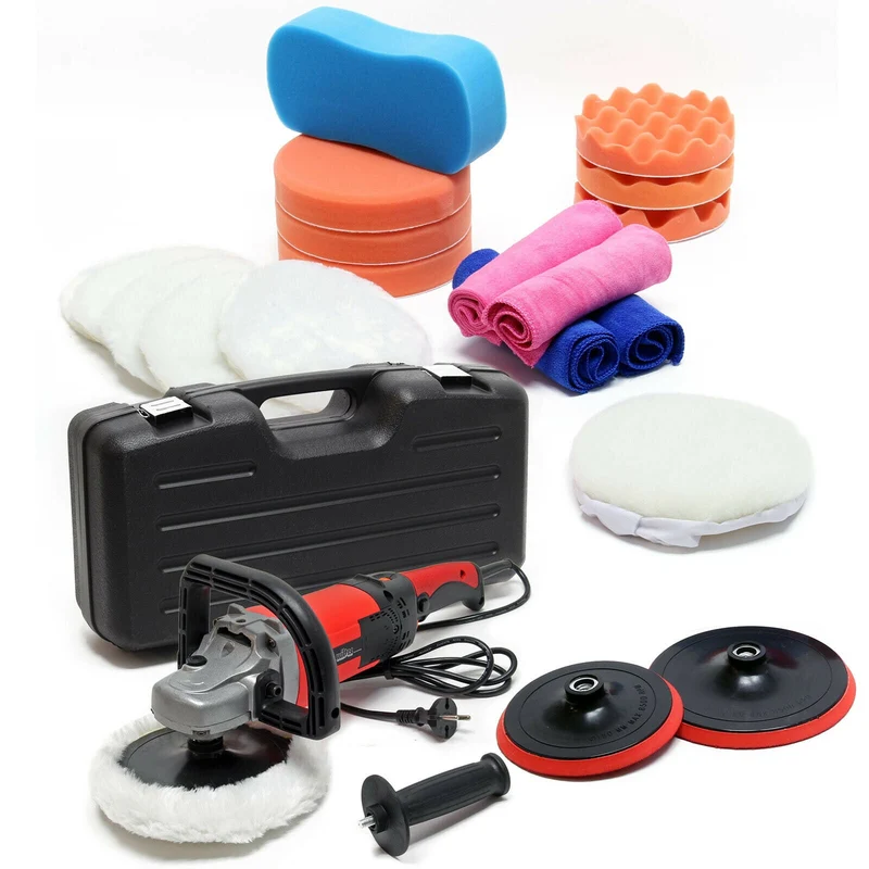Polisseuse voiture 1500 W avec set de 26 pièces