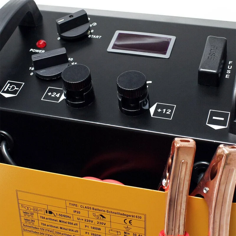 Chargeur Batterie Rapide 12V 24V Camion Bus