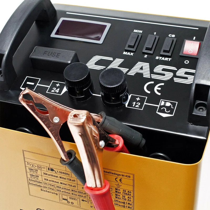 Chargeur Batterie Moto Voiture 12V 24V Auto