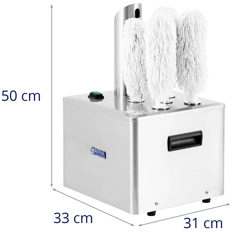 Polisseuse Verre 5 Rouleaux 1320W Inox