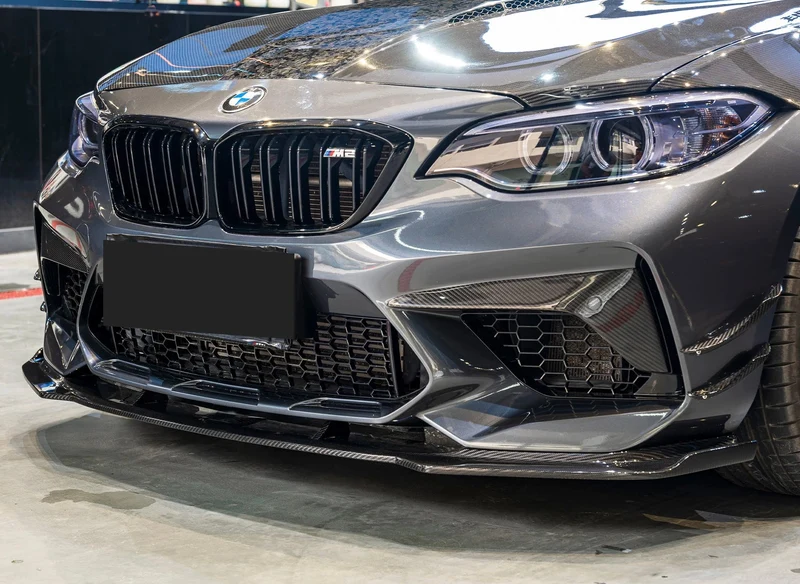 Lèvre Avant KB Carbone Sèche BMW M2 F87