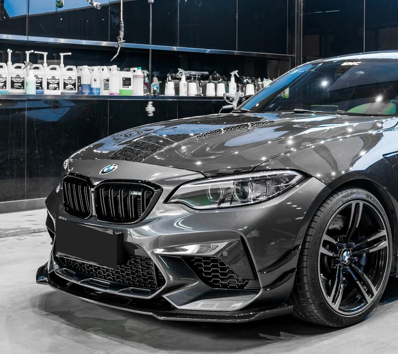 Lèvre Avant KB Carbone Sèche BMW M2 F87
