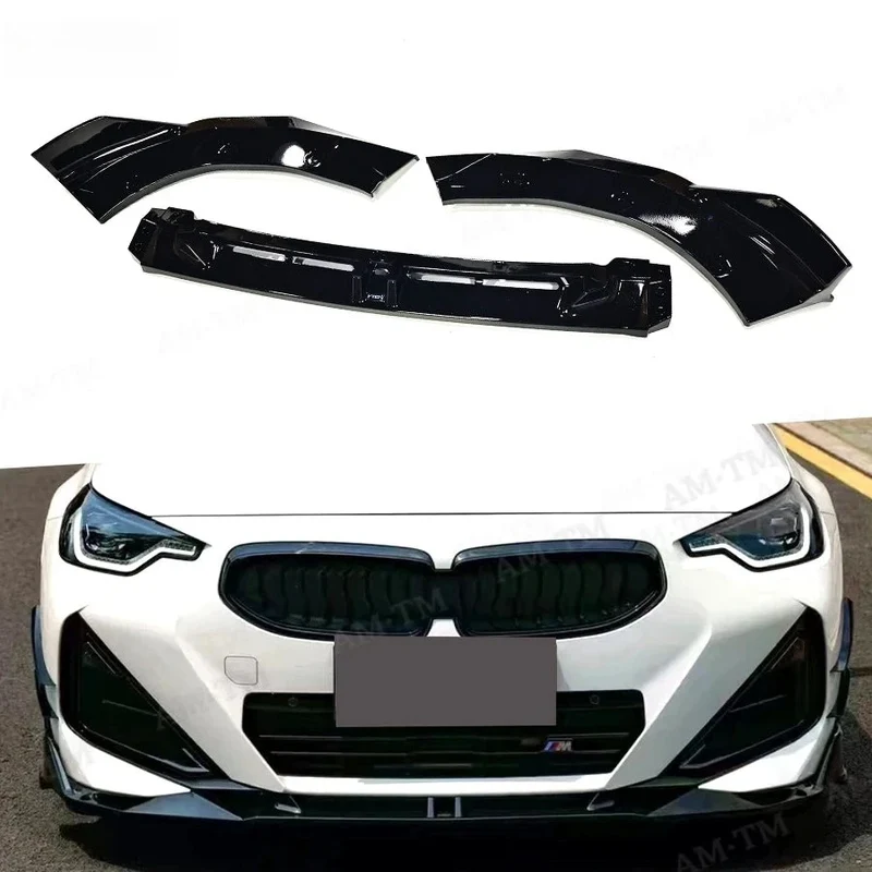 Lèvre Avant BMW Série 2 G42 M240i M235i Noir Brillant