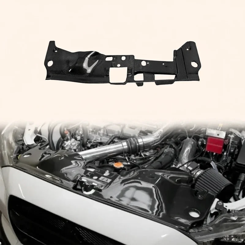 Panneau de Refroidissement Carbone Mitsubishi Evo X 2007-2016