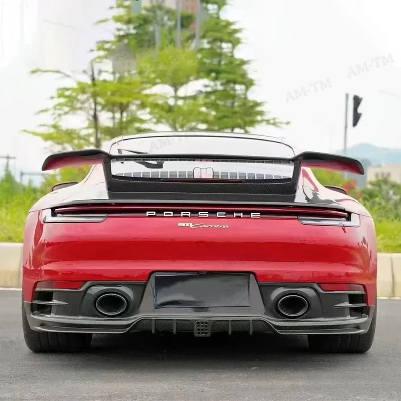 Aile Arrière Carbone Porsche 911 992 Carrera 2019-2023