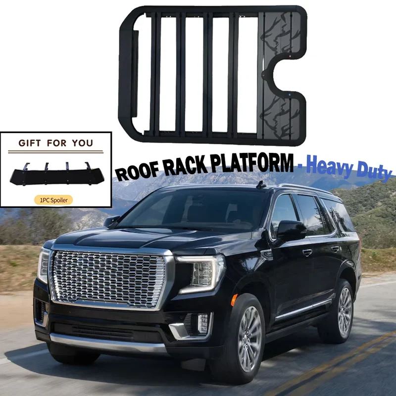 Plateforme de Toit GMC Yukon 2021-2026 avec Coffre