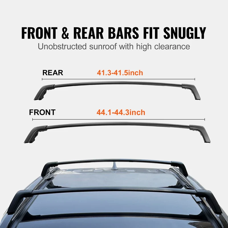 Barres Transversales de Toit Aluminium Toyota RAV4 2019-2023