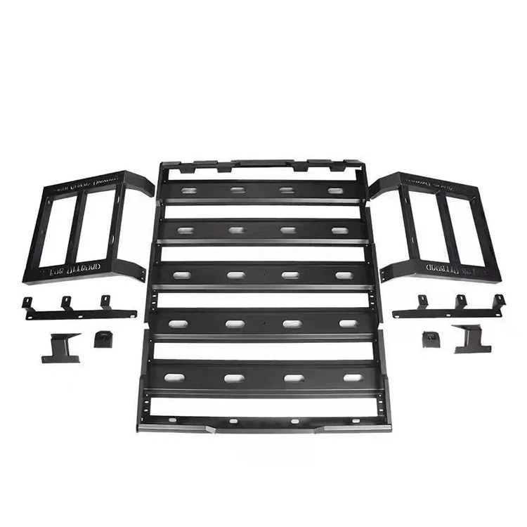 Galerie de Toit Aluminium Jeep Wrangler JK JL 2007-2023