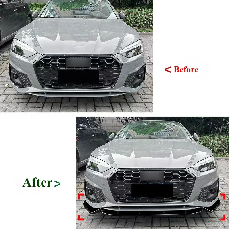 Lèvre Avant Audi A5 S5 B9 S-Line 2020-2024