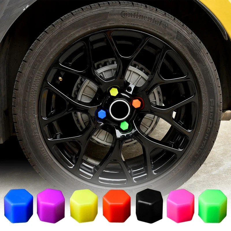 Capuchons de Vis de Roue Silicone Smart Fortwo Forfour 453